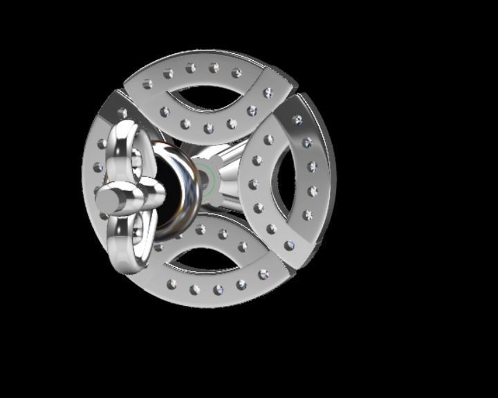 Earrings rk10 3D print model_12