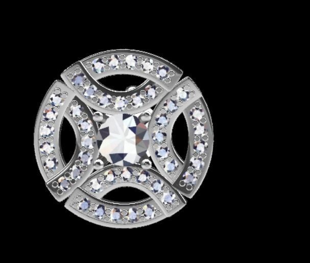 Earrings rk10 3D print model_17