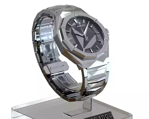 PBR - Wristwatch - Hublot - Orlinski Titanium - Blender - Cycles
