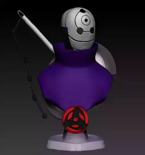 BUST OBITO UCHIHA 3D print model