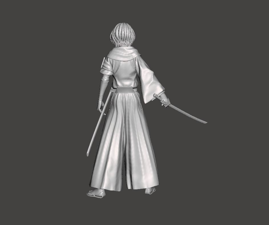 Kuchiki Rukia 3D Model 3D print model_2
