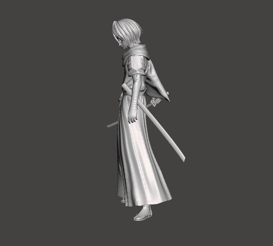 Kuchiki Rukia 3D Model 3D print model_1