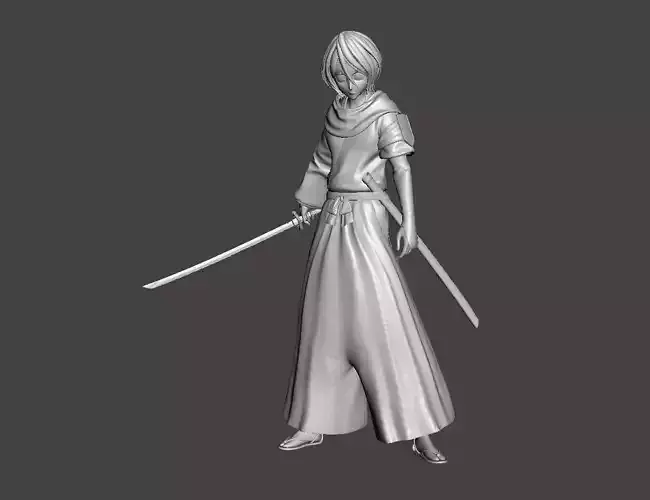 Kuchiki Rukia 3D Model