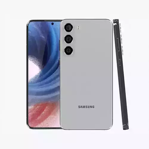 Samsung Galaxy S23 Plus Low-poly 3D model