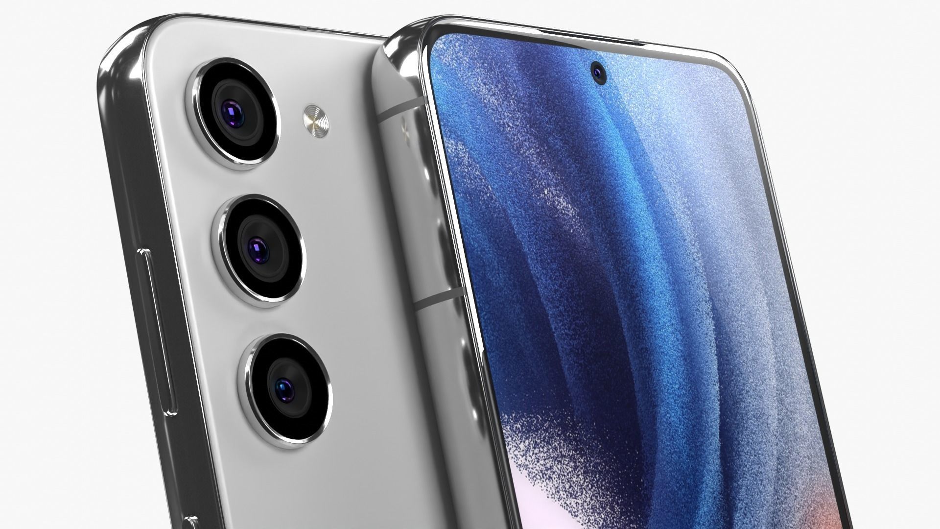 Samsung Galaxy S23 Plus Low-poly 3D model_3