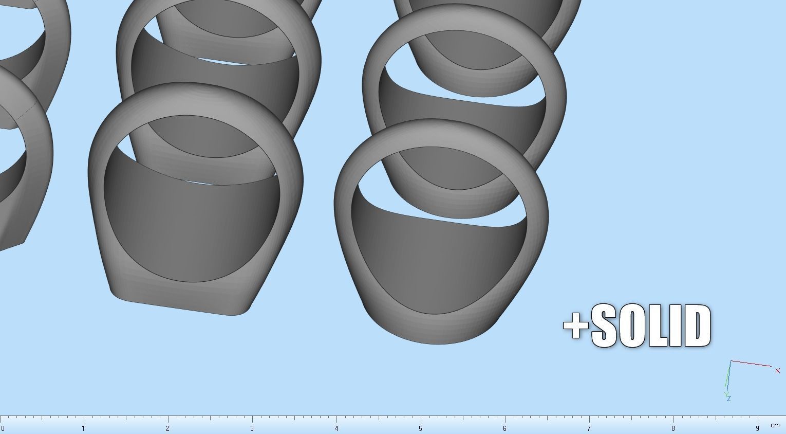 30 signets dimension collection 3D print model_16