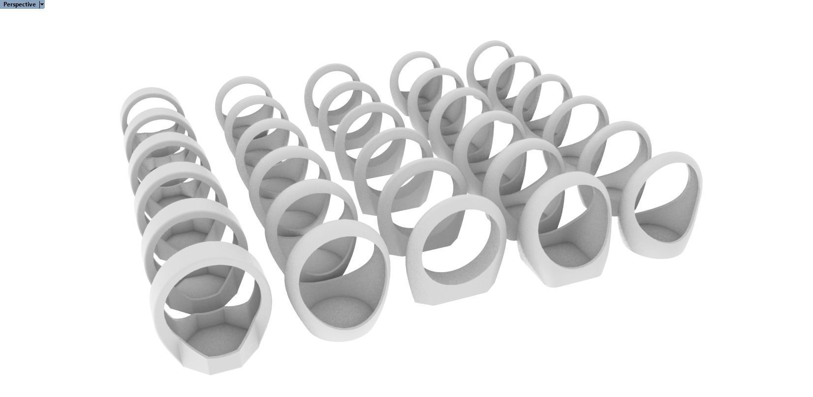 30 signets dimension collection 3D print model_11