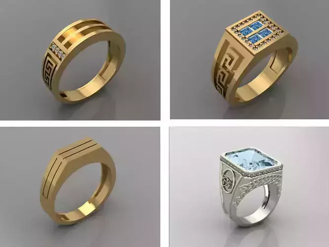 Ring 3D Print 3D print model 3D model greek wedding 3D Model Collection Ring 3D Print 3D print model 3D model greek wedding 3D Model Collection