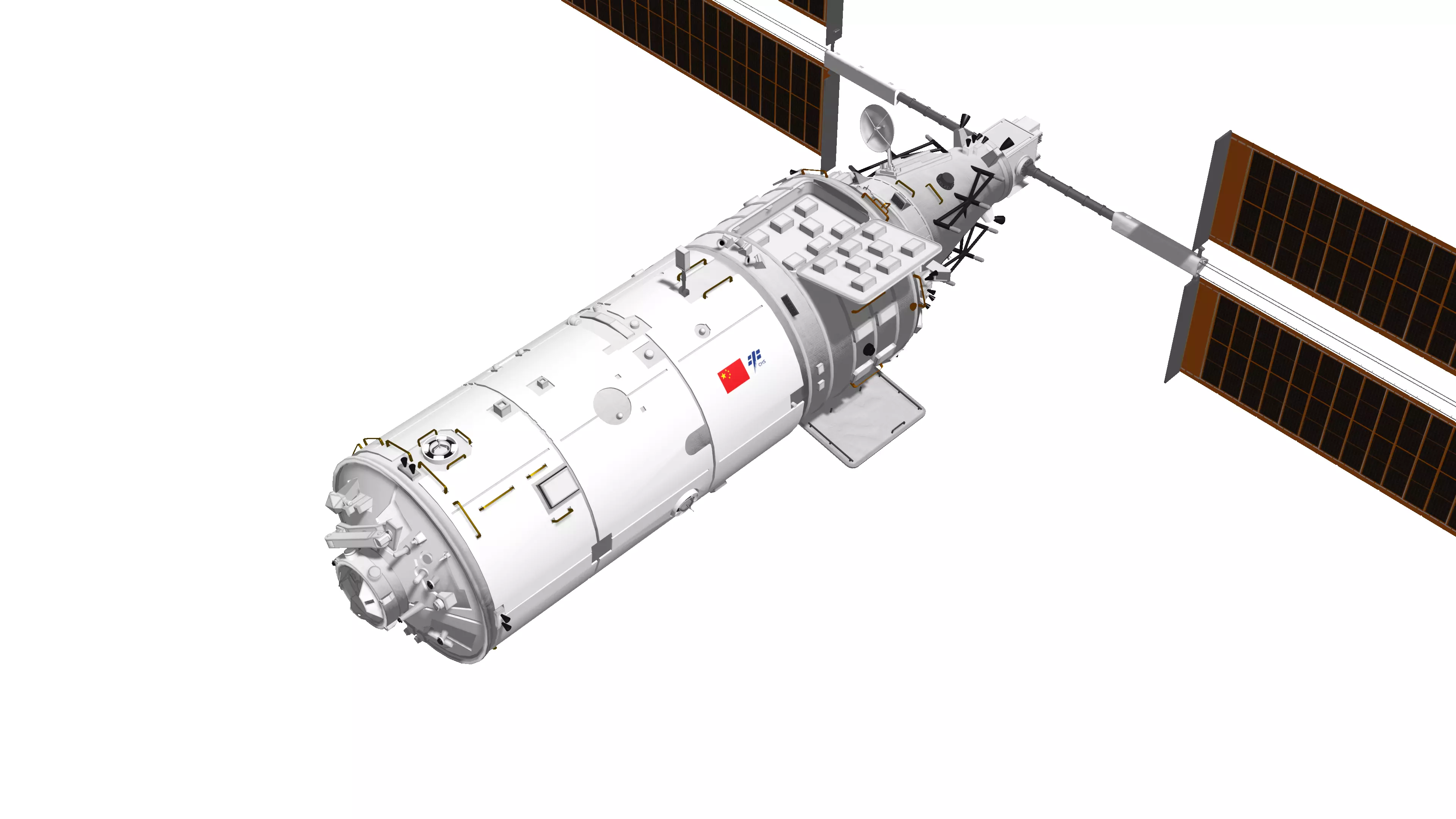 Mengtian Experiment Module - Blender - fbx 3D model_0