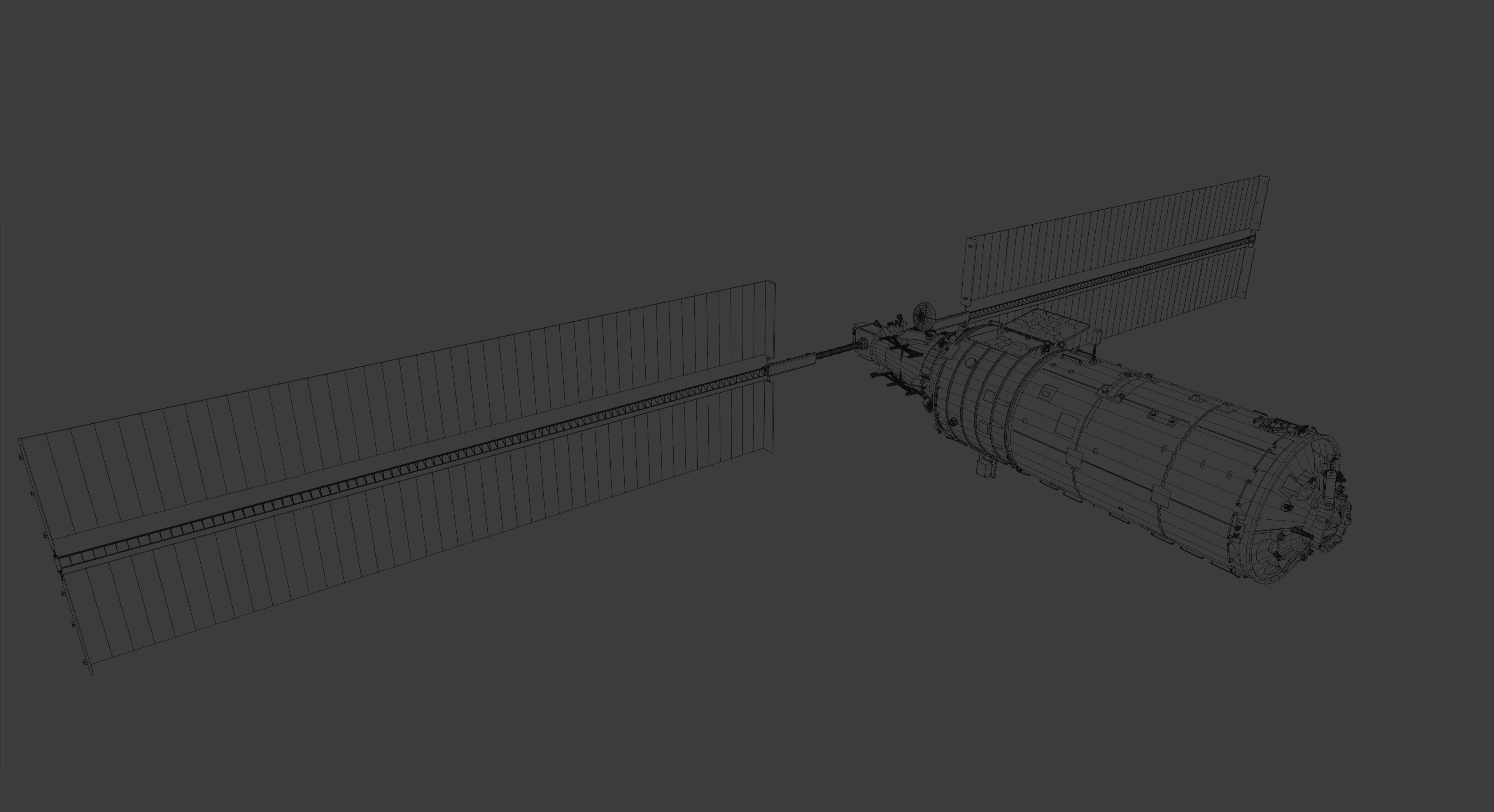 Mengtian Experiment Module - Blender - fbx 3D model_5