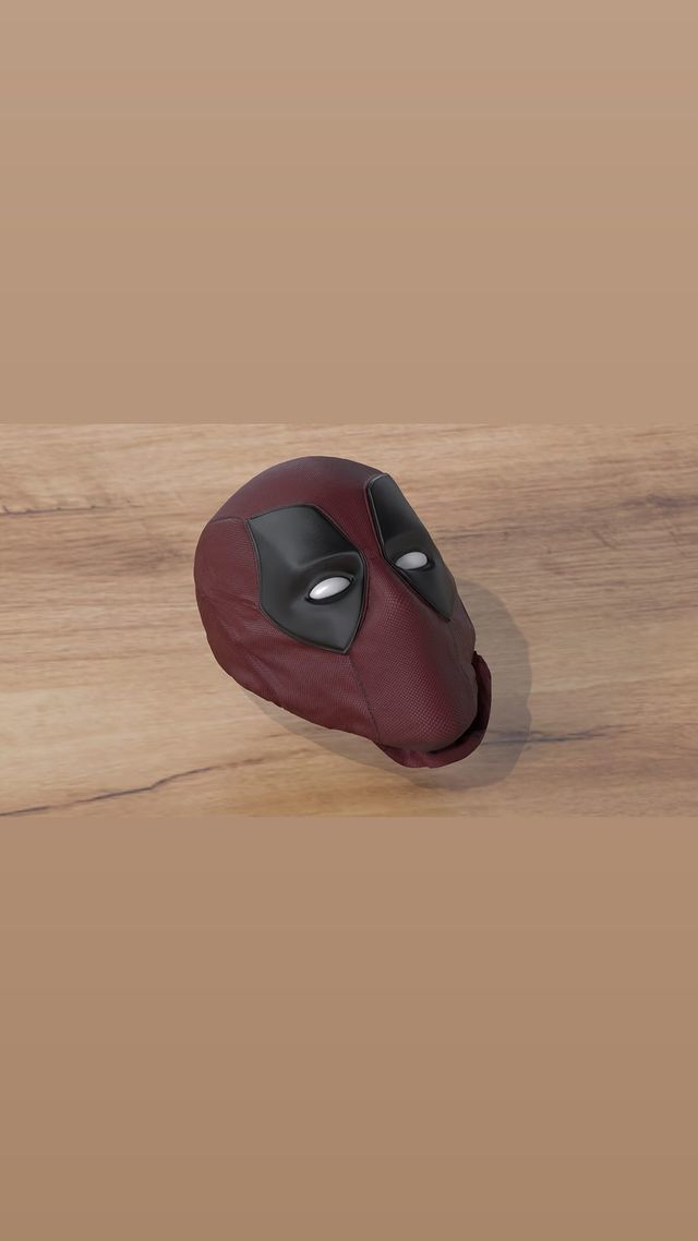 Deadpool 2016 Model 3D model_1
