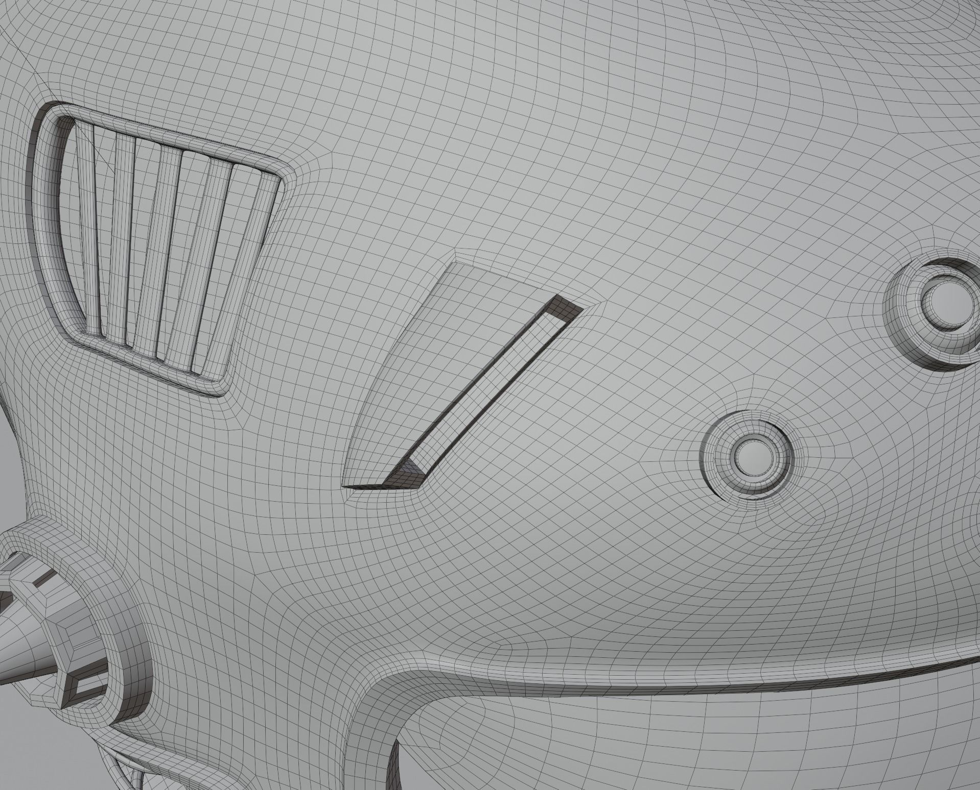 Sci-fi Helmet 3D model_20