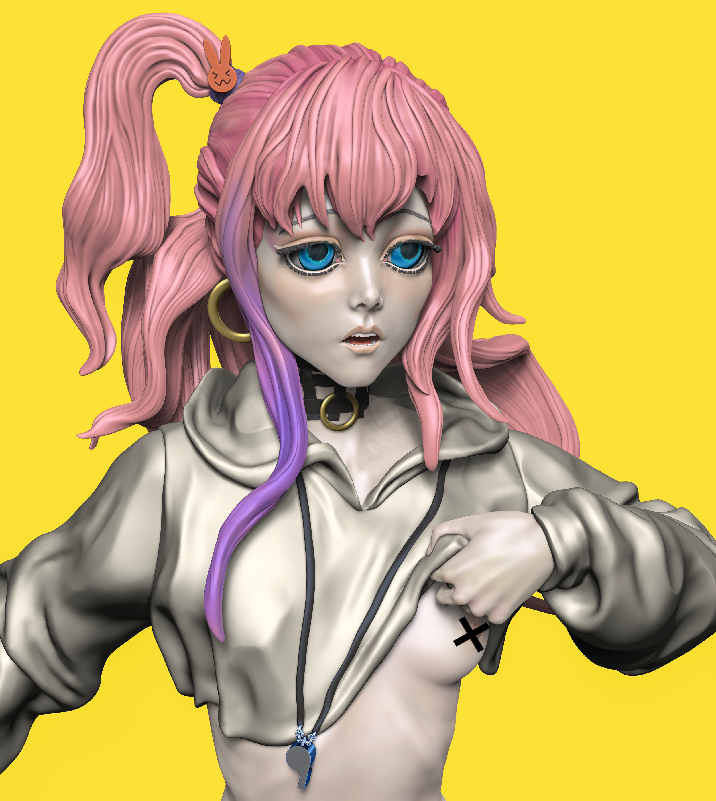 Love and Death 3D print model_7