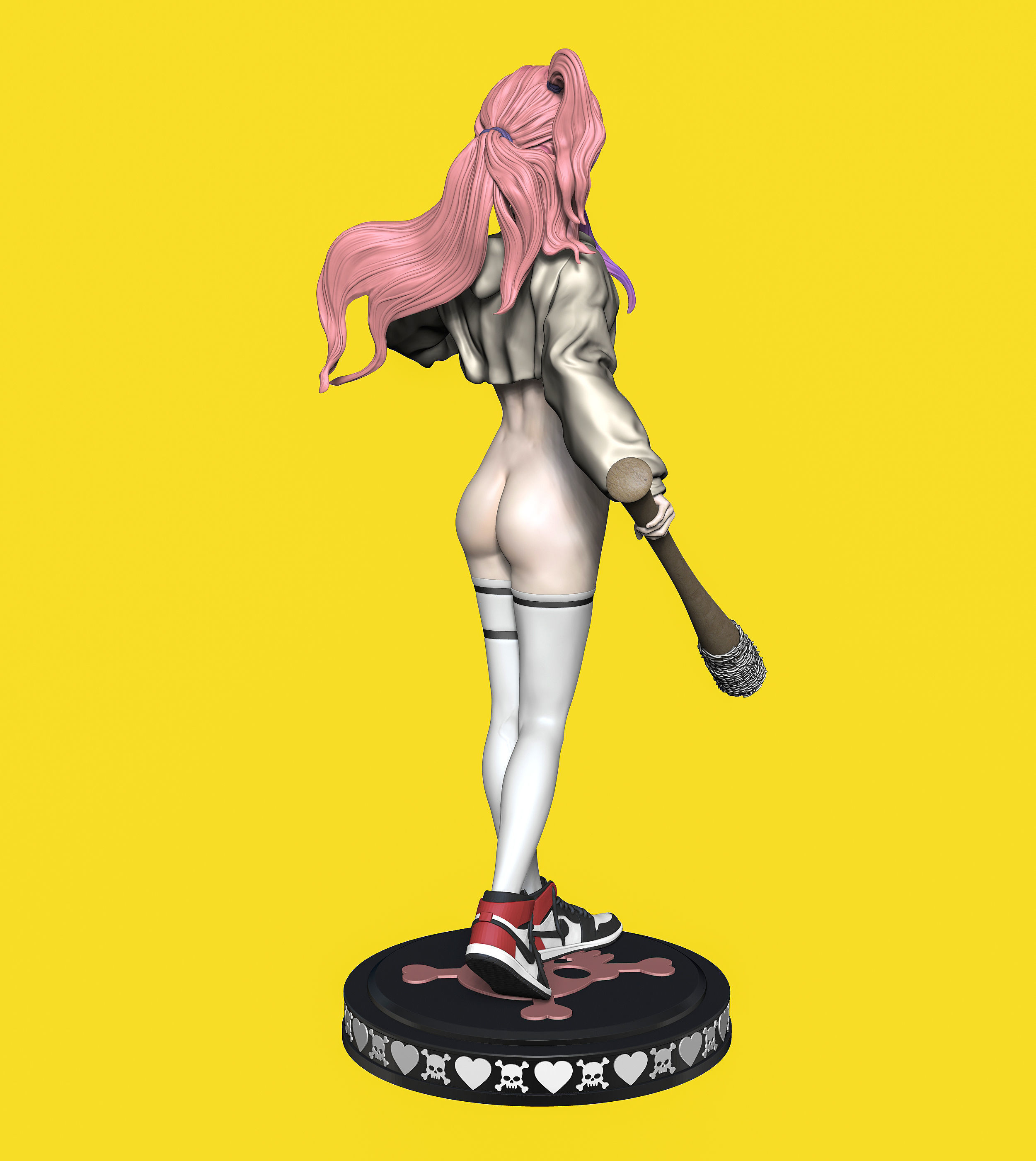 Love and Death 3D print model_5