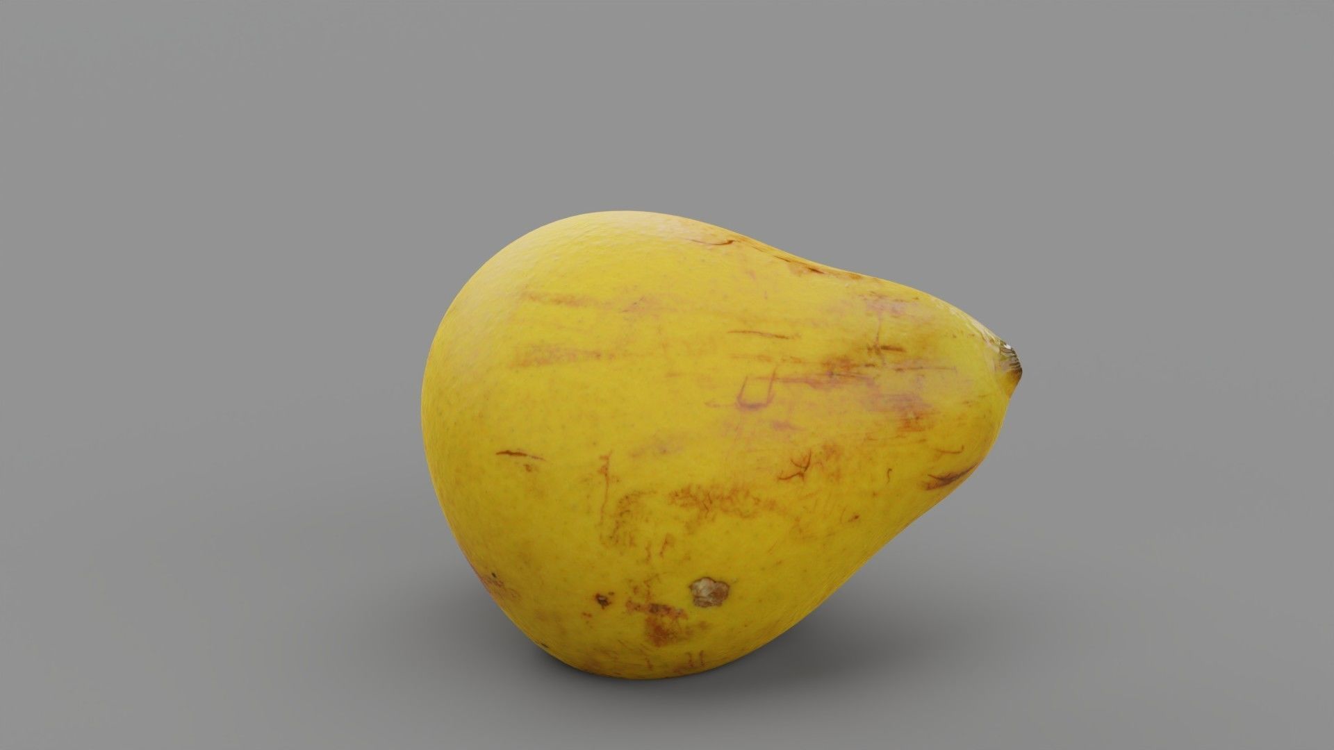 Pear 03 Low-poly 3D model_26