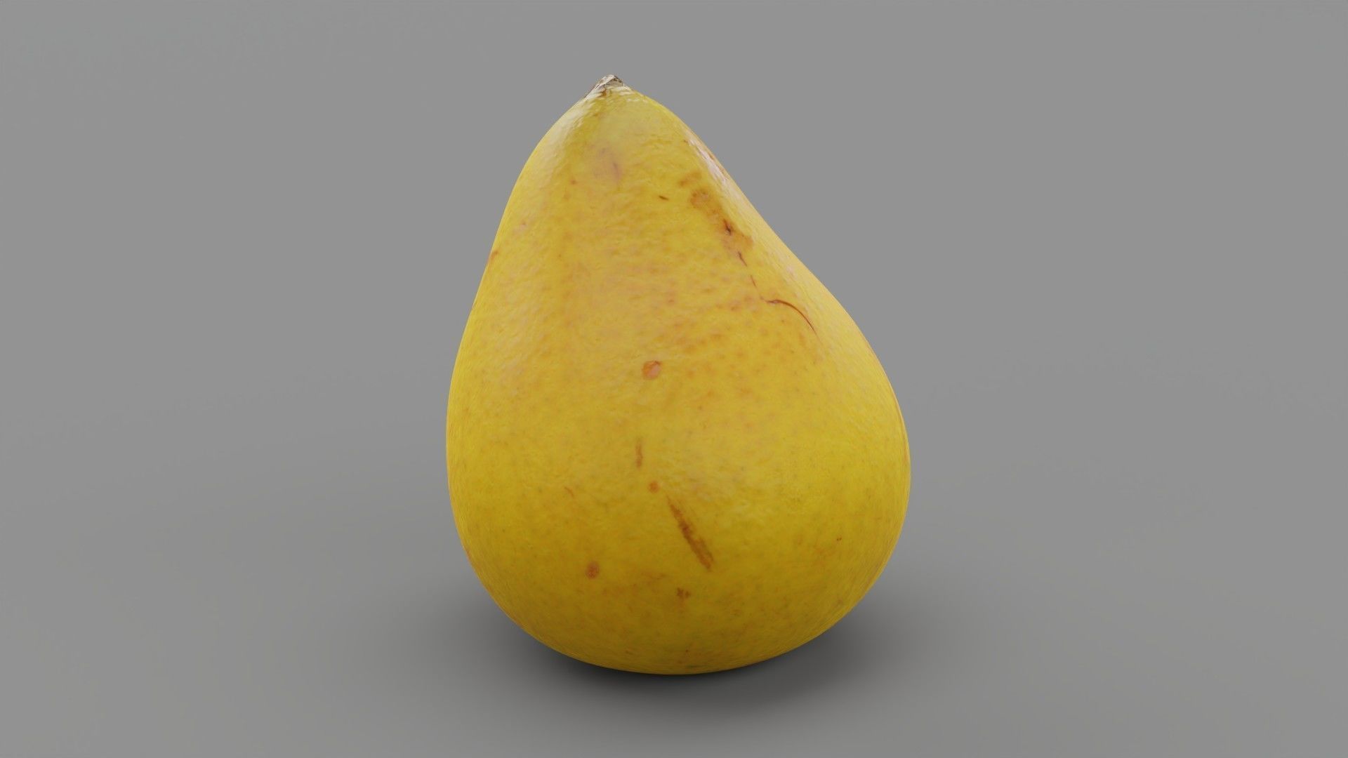 Pear 03 Low-poly 3D model_21