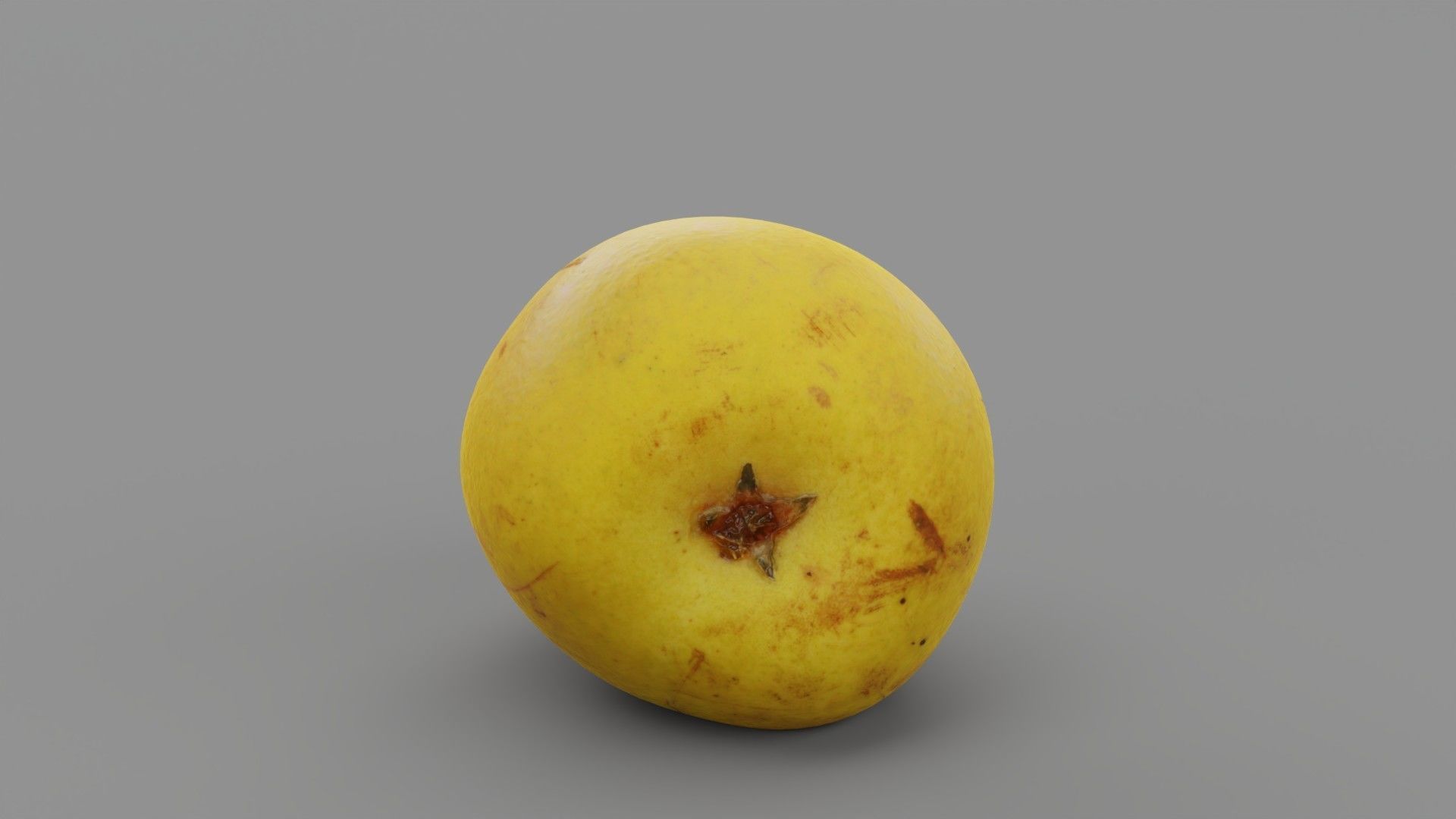 Pear 03 Low-poly 3D model_29