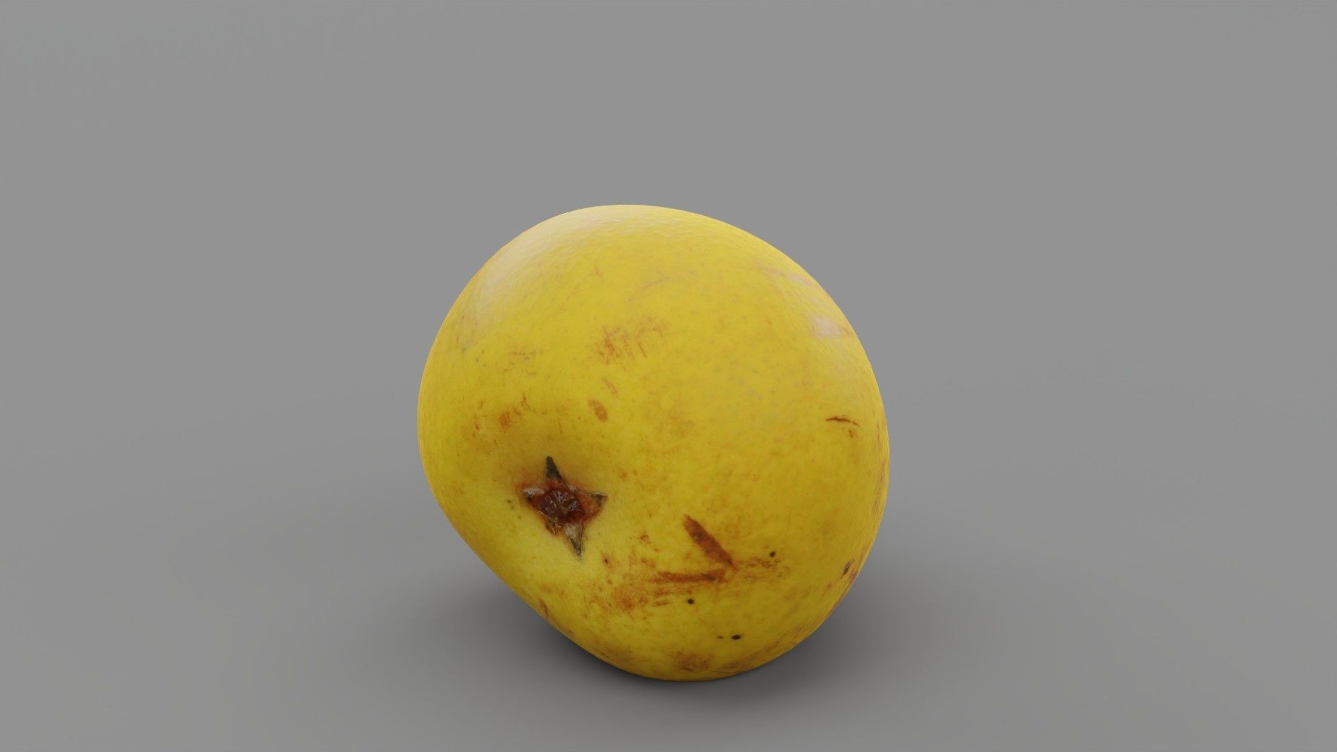 Pear 03 Low-poly 3D model_28