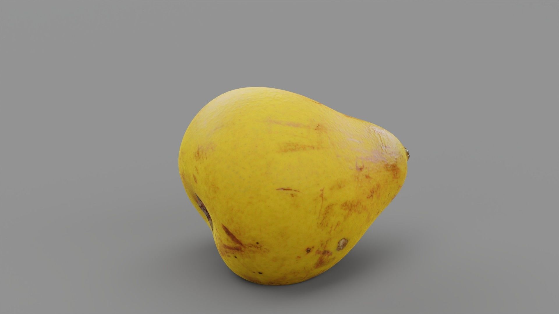 Pear 03 Low-poly 3D model_27