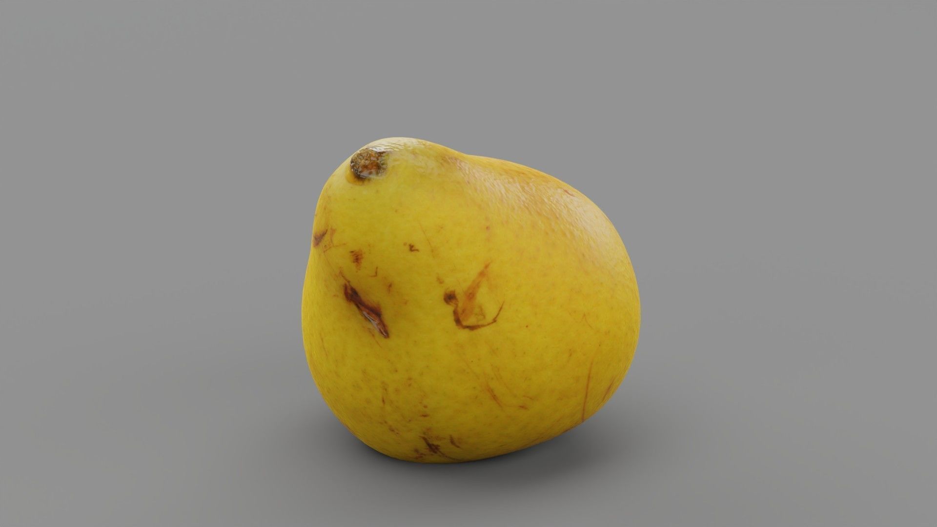 Pear 03 Low-poly 3D model_24