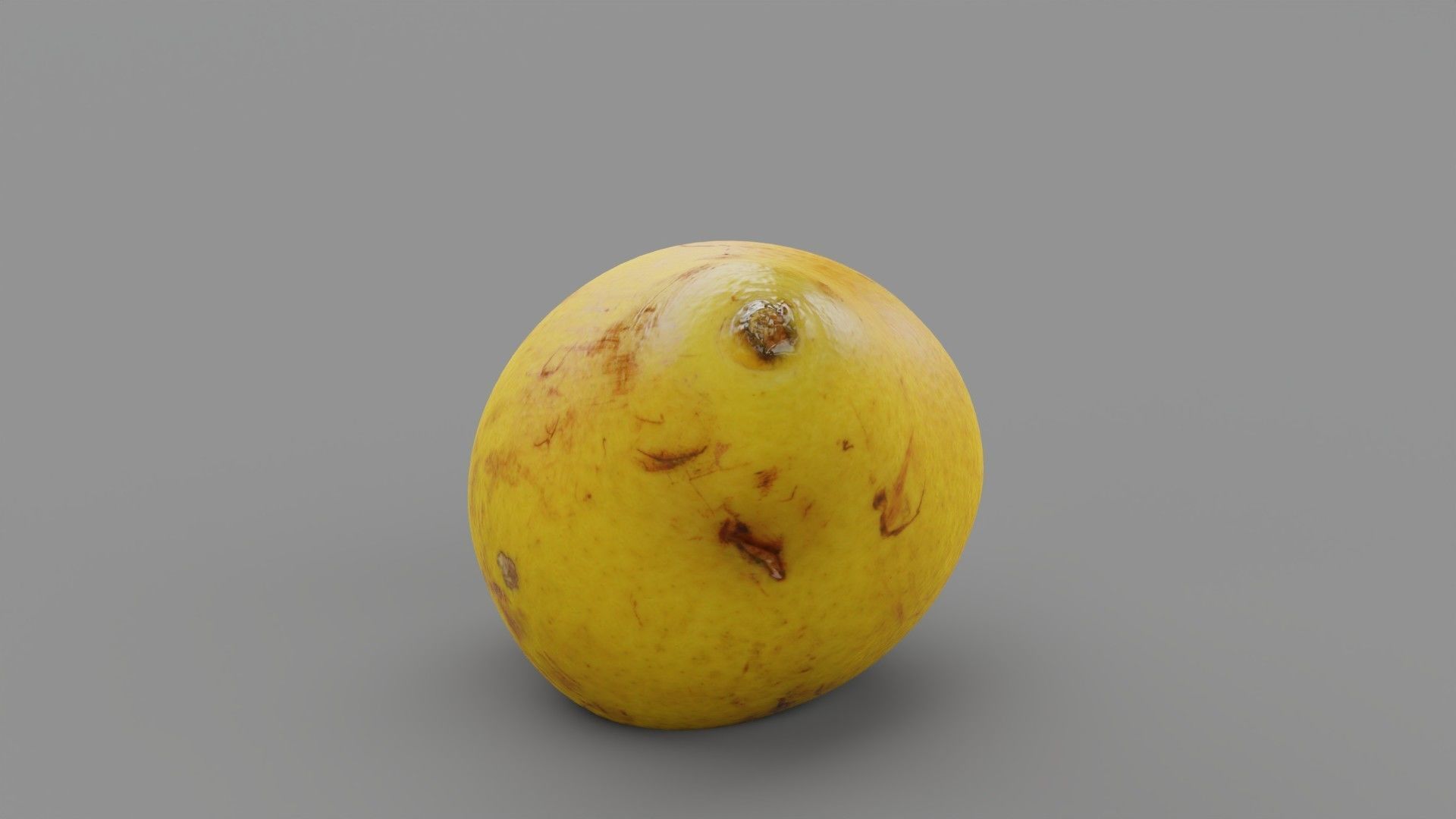 Pear 03 Low-poly 3D model_25