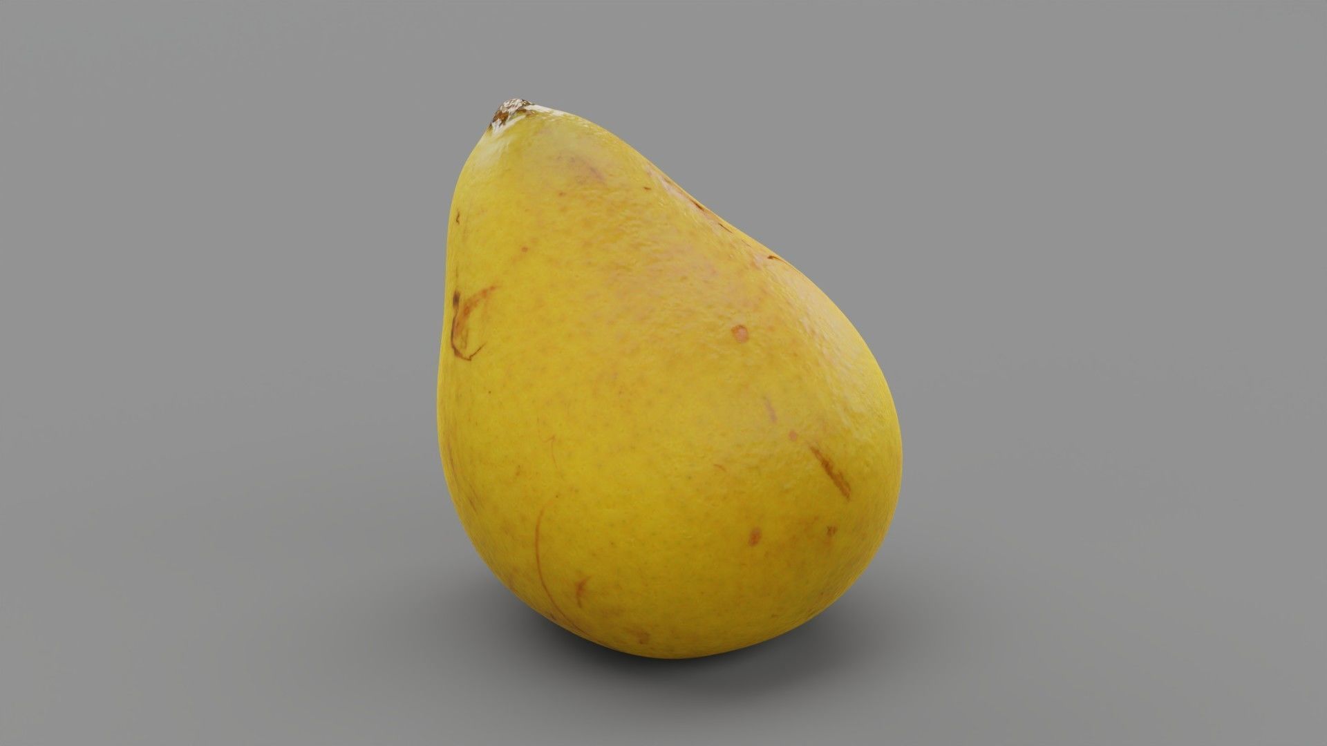 Pear 03 Low-poly 3D model_22