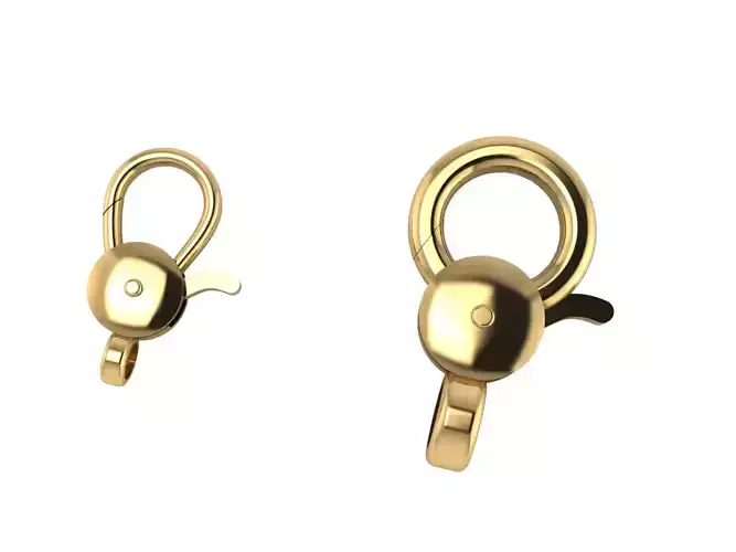CLASP gold plated hook and loop fasteners
