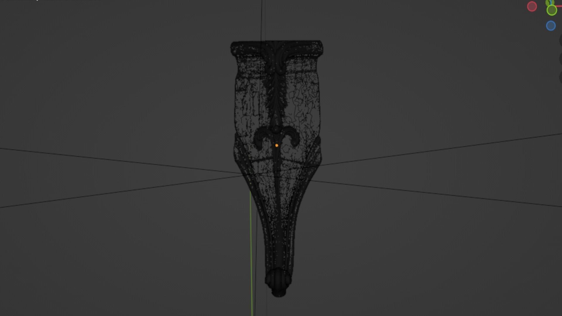 CNC table leg furniture 04 3D print model_5