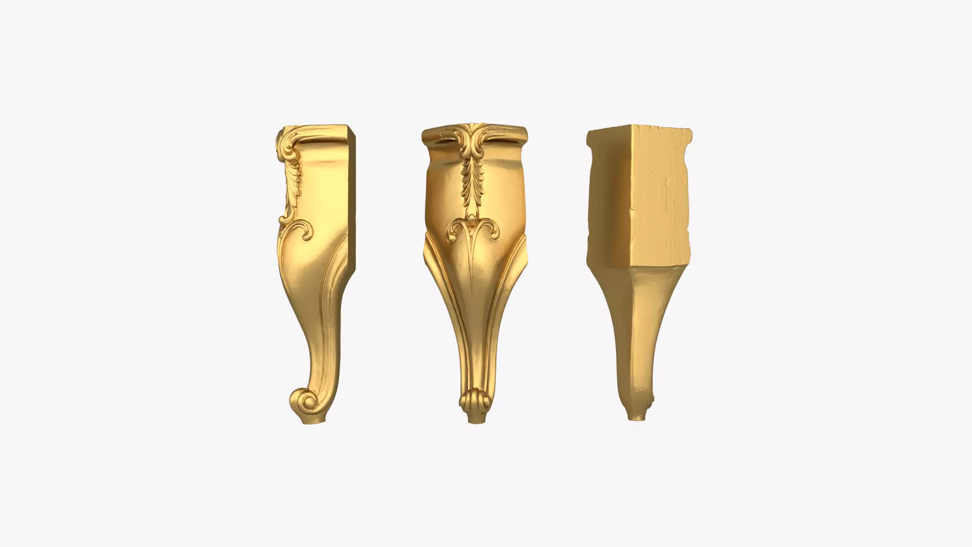 CNC table leg furniture 04 3D print model_0