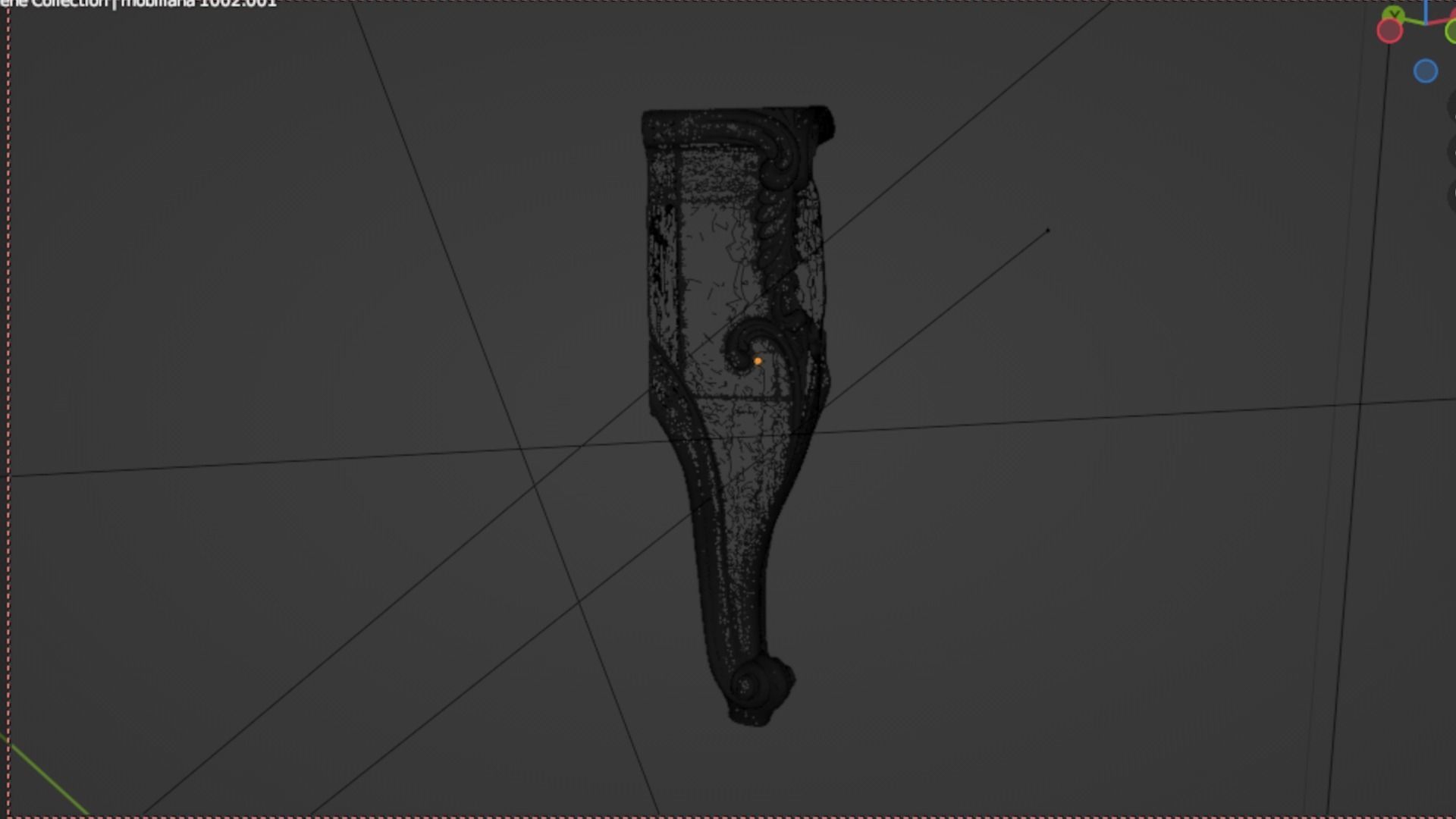 CNC table leg furniture 04 3D print model_6