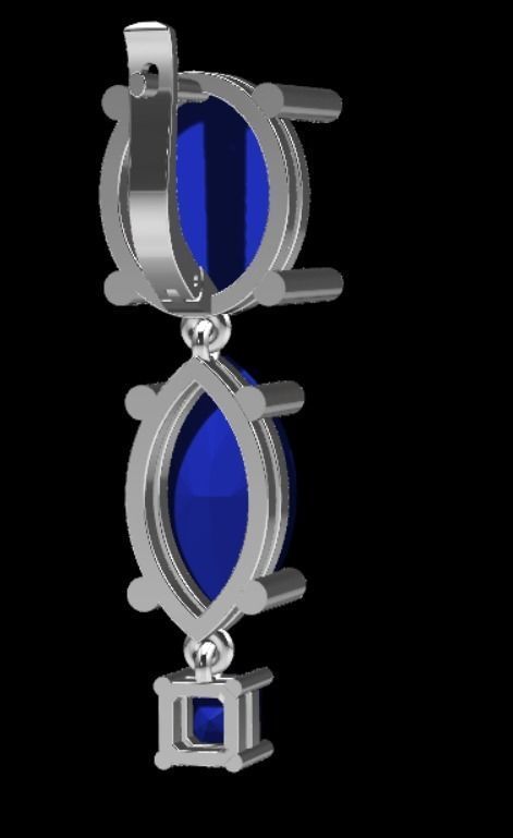 Earrings rk11 3D print model_16