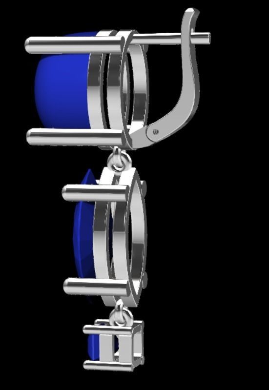 Earrings rk11 3D print model_15