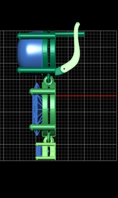 Earrings rk11 3D print model_11