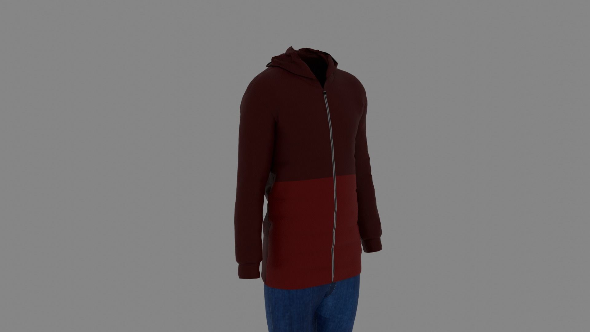 Man Clothes Low-poly 3D model_2