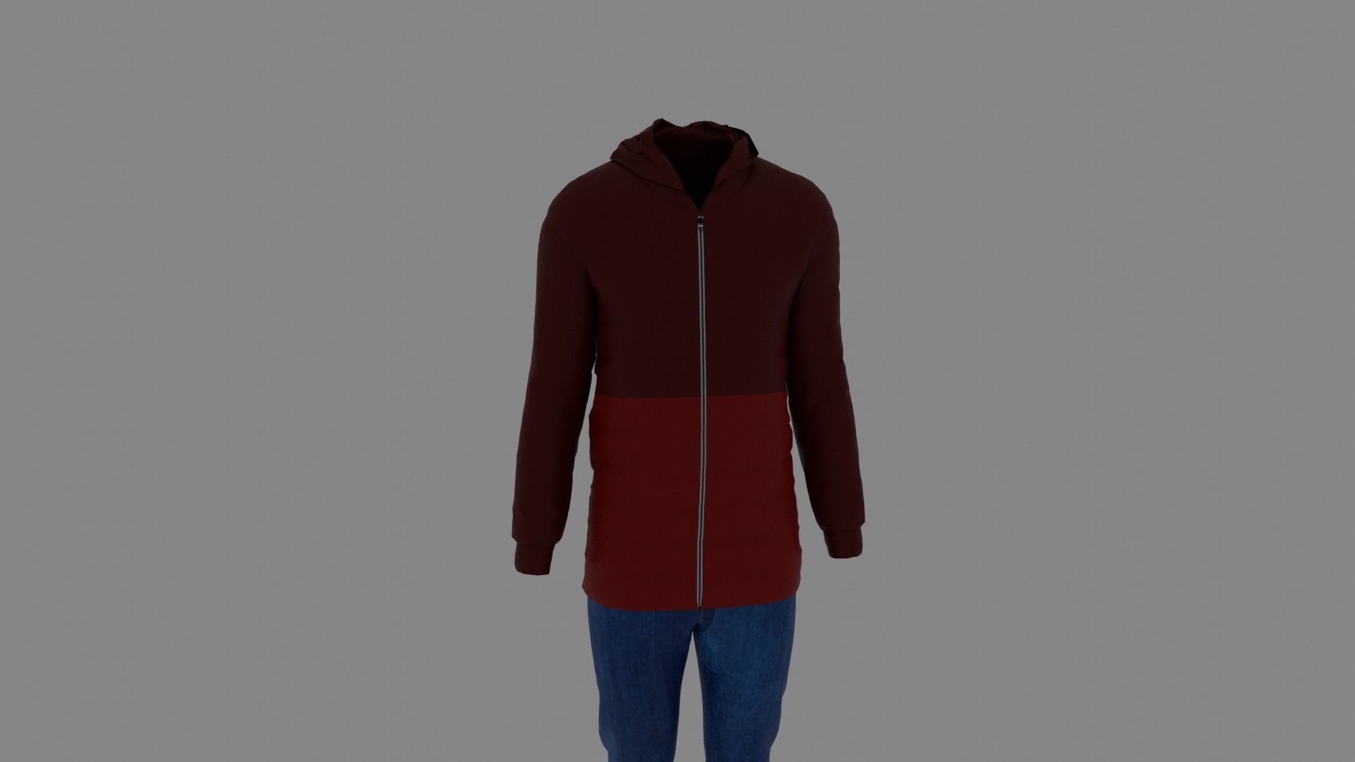 Man Clothes Low-poly 3D model_6