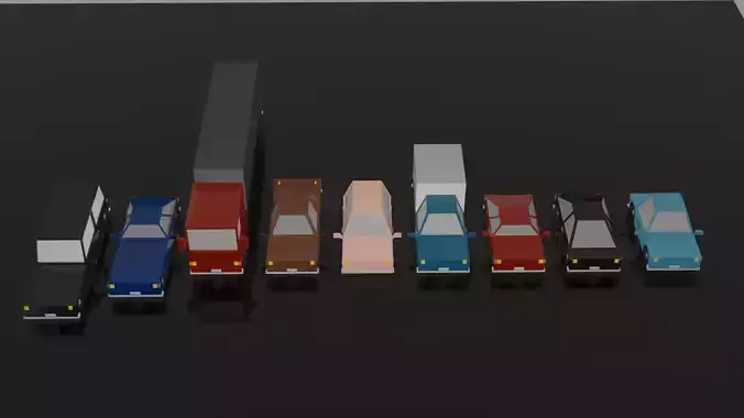 Lowpoly Cars