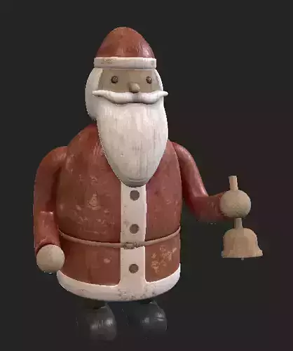 Wooden Santa