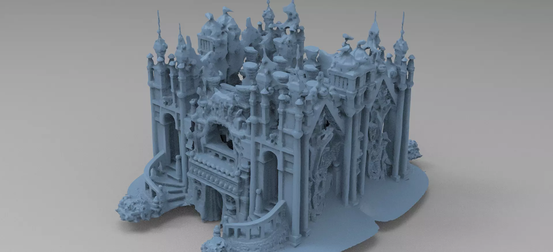 Ancient Culture Ruins 1  3D model_0