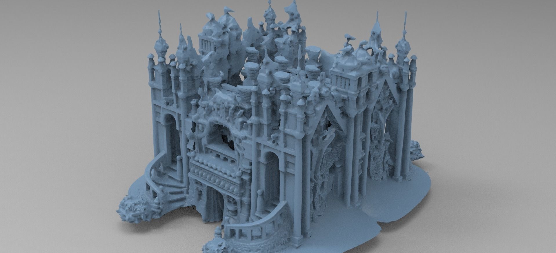 Ancient Culture Ruins 1  3D model_1