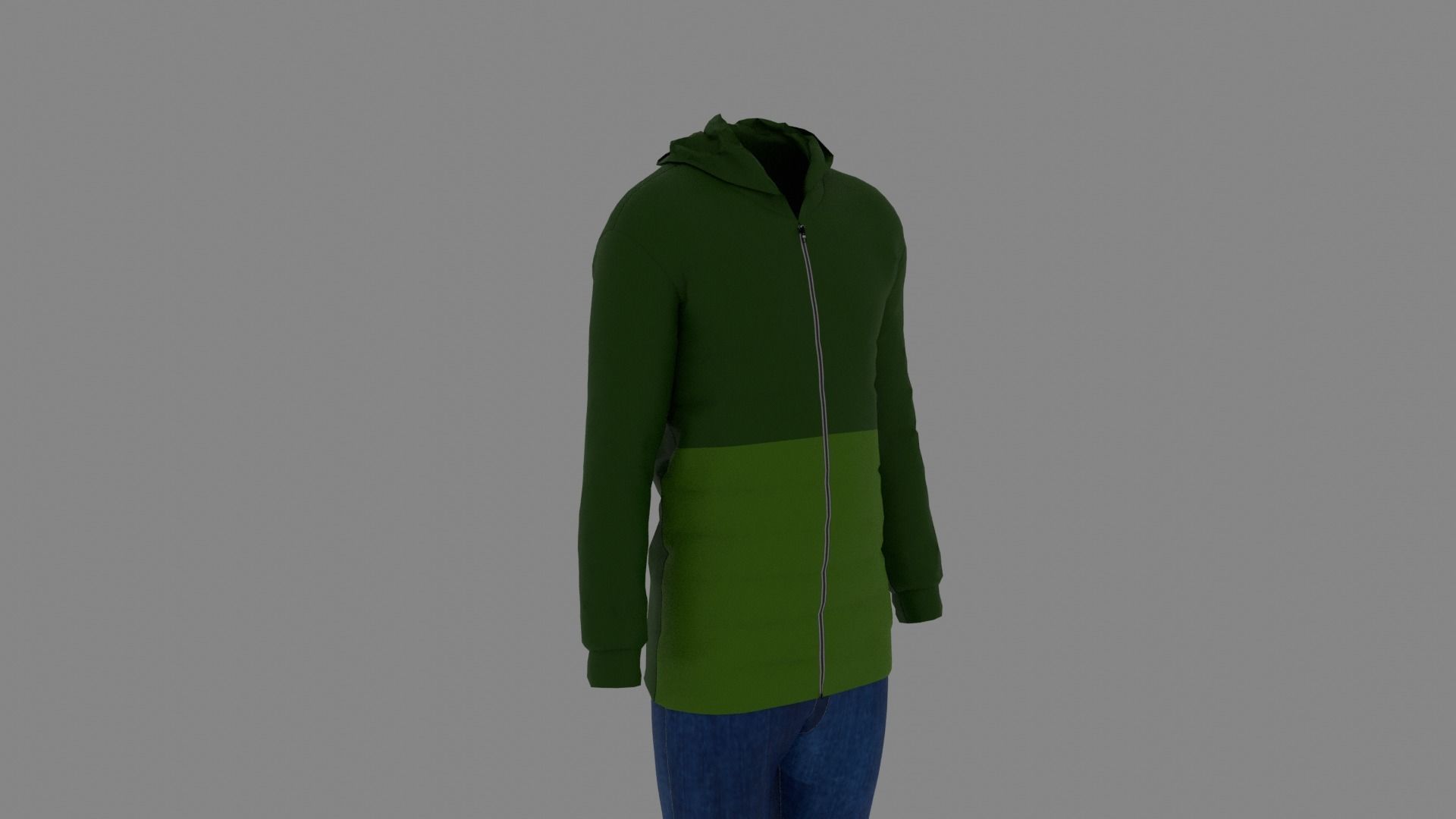 Man Clothes Low-poly 3D model_2