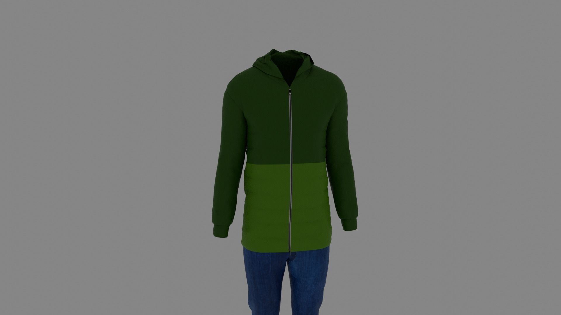 Man Clothes Low-poly 3D model_6