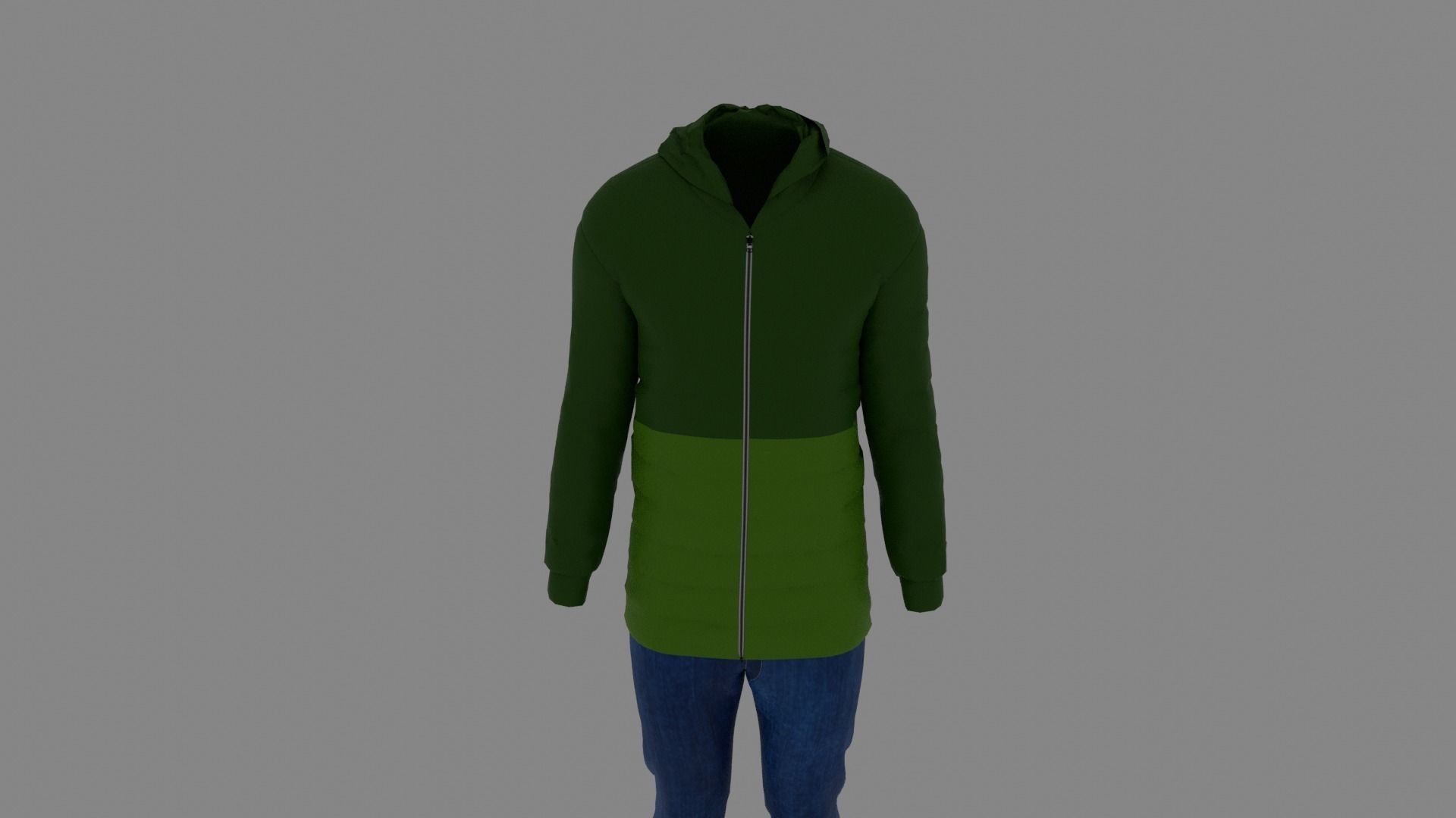 Man Clothes Low-poly 3D model_3