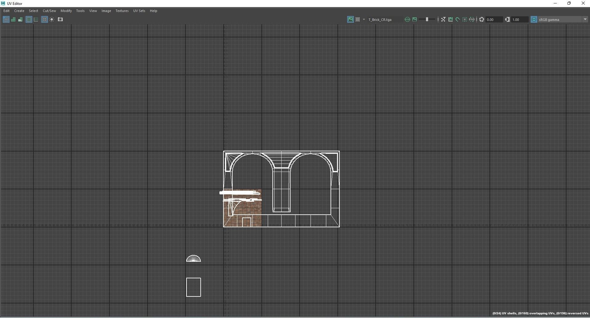 Building Modules and Blueprint Low-poly 3D model_12