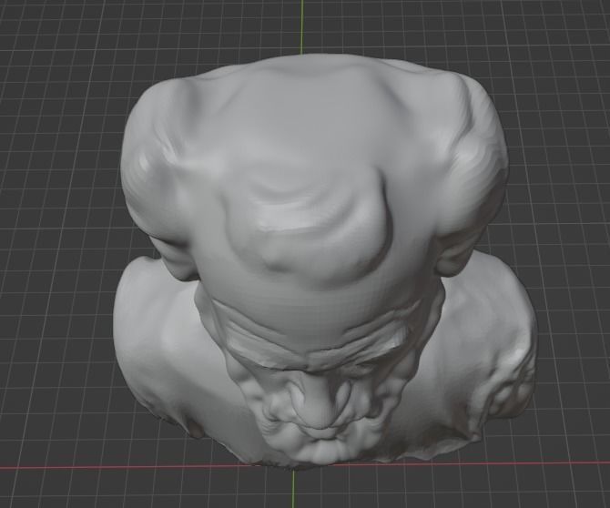 Gustav Klimt 3D print model_4