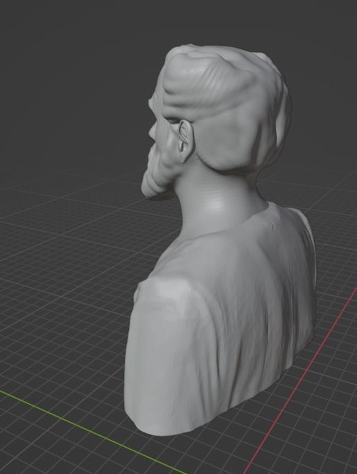 Gustav Klimt 3D print model_21