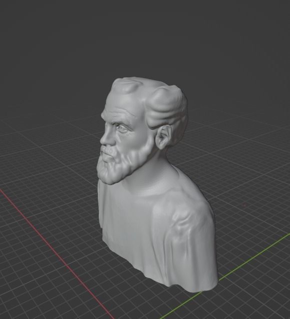 Gustav Klimt 3D print model_10