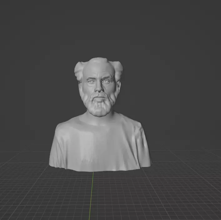 Gustav Klimt 3D print model_0