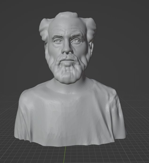 Gustav Klimt 3D print model_15