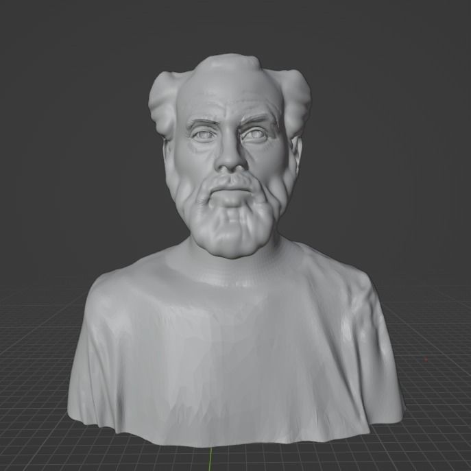 Gustav Klimt 3D print model_11