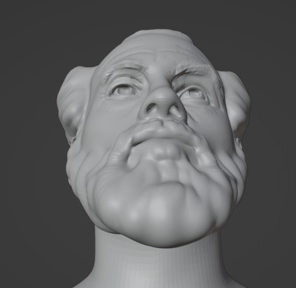 Gustav Klimt 3D print model_8
